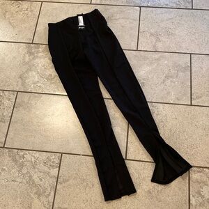 Nasty Gal High Waist Black Pants